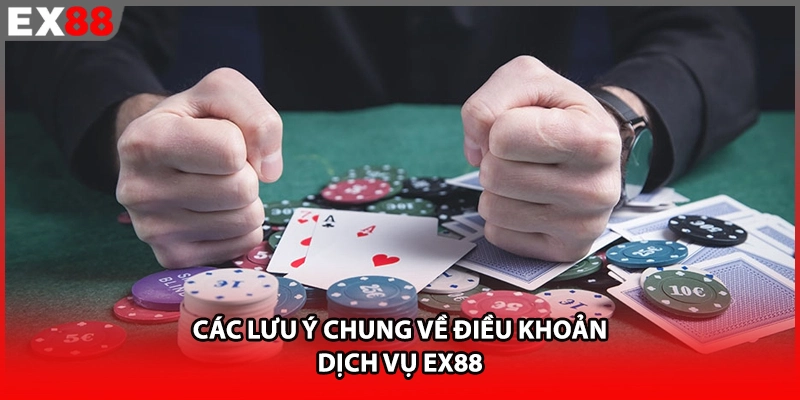 Các lưu ý chung về điều khoản dịch vụ EX88